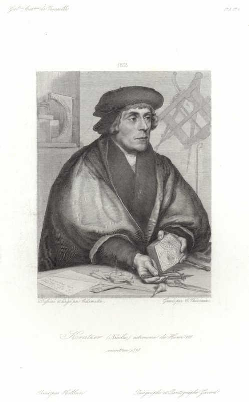 Nicholas çizikler by Hans Holbein der Jüngere