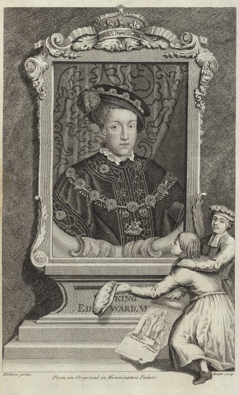 Portrait of Edward VI of England  by Hans Holbein der Jüngere