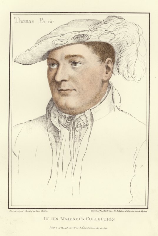 Sir Thomas Parry (aquatint) by Hans Holbein der Jüngere