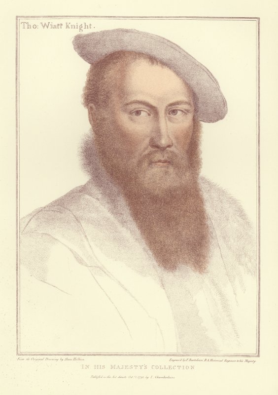 Sir Thomas Wyatt (aquatint) by Hans Holbein der Jüngere
