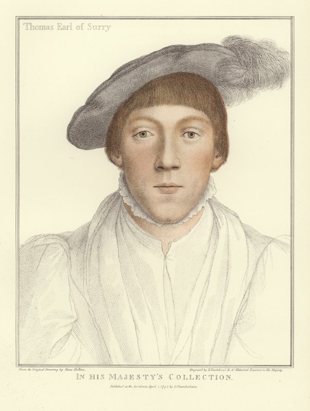 Thomas Howard, Duke of Norfolk (aquatint) by Hans Holbein der Jüngere