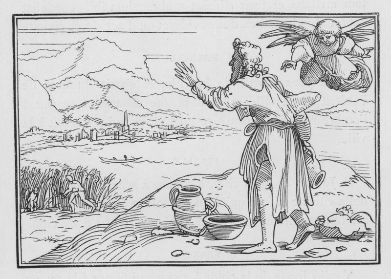 Habakkuk Ülkenin Kötülüğünden Şikayetçiyim, Habakkuk I, 2 by Hans after Holbein the Younger