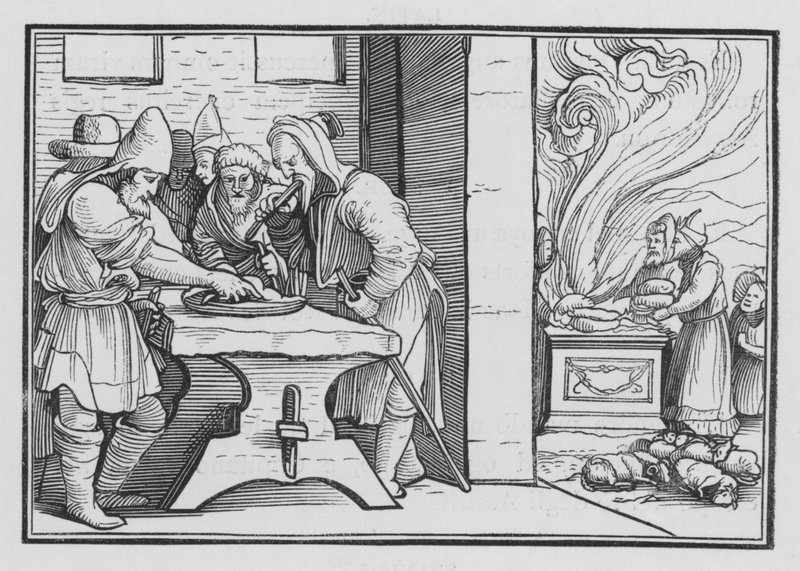 Josiah Ciddi Bir Fısıhın Korunmasına Neden Oluyor, 2 Chronicles XXXV, 1 by Hans after Holbein the Younger