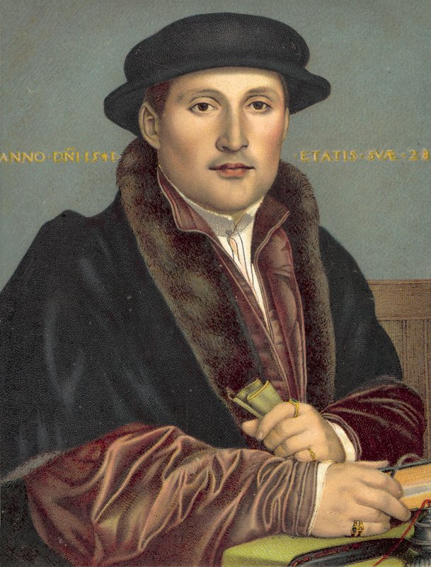 Portrait of a Gentleman  by Hans after Holbein the Younger