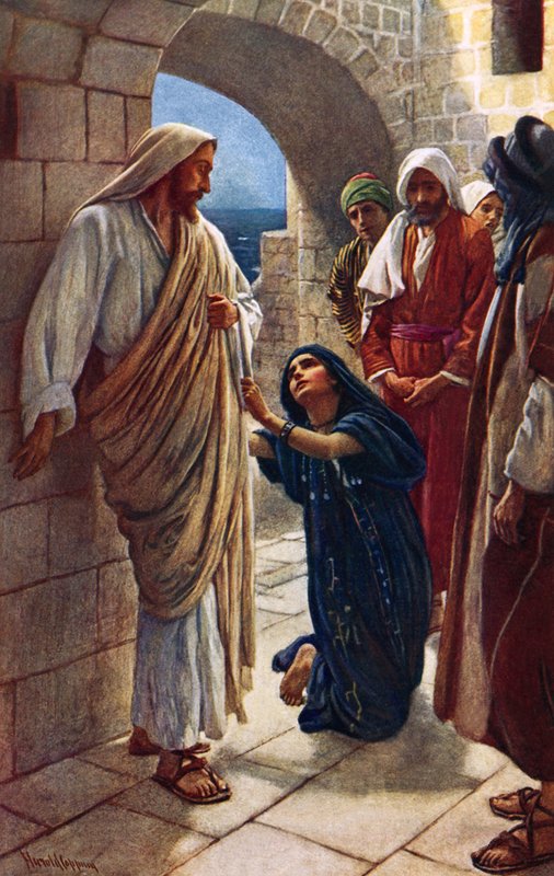 Kenanlı bir kadın by Harold Copping