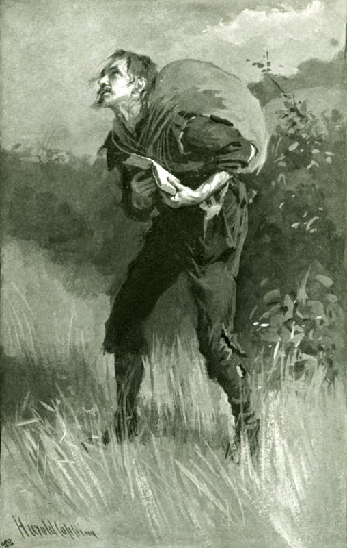 alanında yürüyüş Hıristiyan by Harold Copping