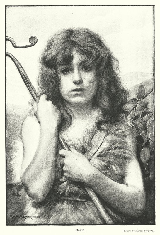 David (gravür) by Harold Copping