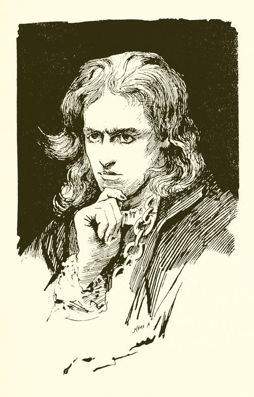 Hamlet, düşünürken by Harold Copping