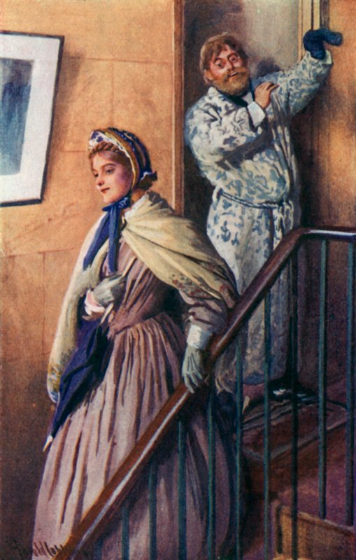 Louisa M Alcott tarafından İyi Eşler için İllüstrasyon by Harold Copping