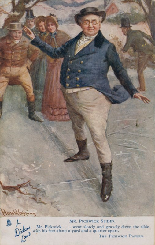 Bay Pickwick buzda kayıyor, Charles Dickens