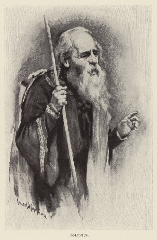 polonius by Harold Copping
