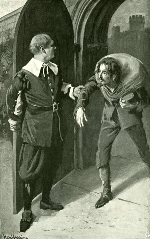 küçük kapı by Harold Copping
