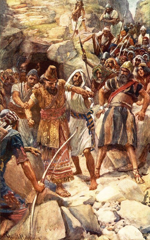 Kenan krallarının kaderi by Harold Copping