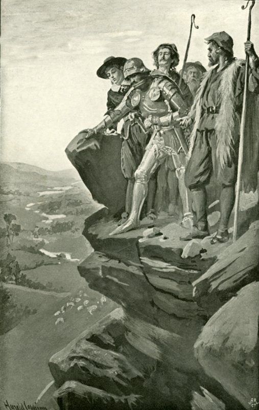 Hata denilen tepe by Harold Copping