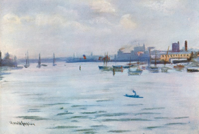 limandan Vancouver by Harold Copping