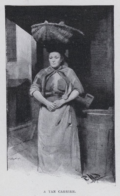 Bir bronzluk taşıyıcı (s/b fotoğraf) by Harold Hume Piffard