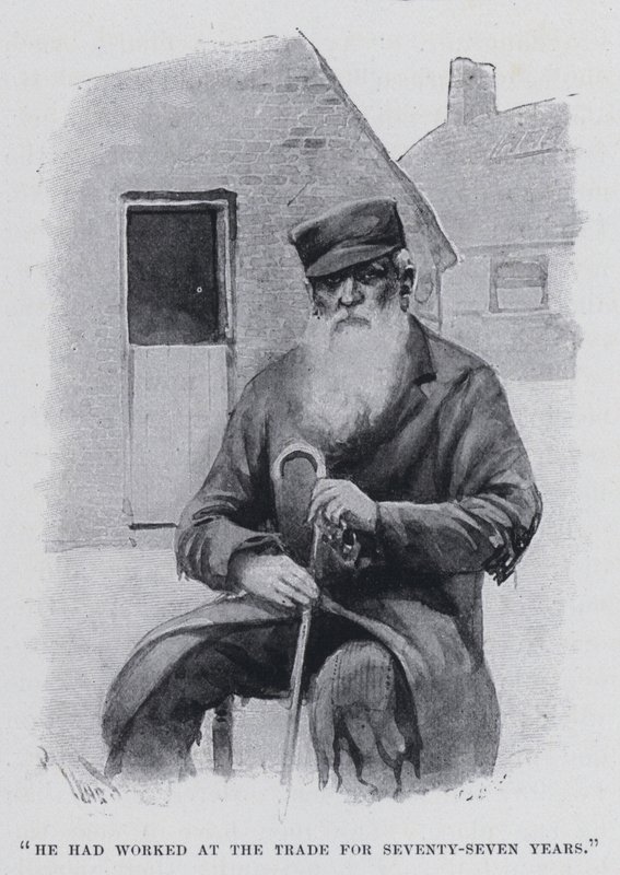 "Yetmiş yedi yıldır ticarette çalışıyordu" (s/b fotoğraf) by Harold Hume Piffard