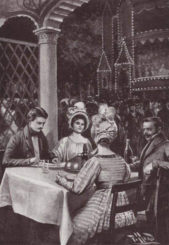 Vanity Fair için William Makepeace Thackeray (lito) çizimi by Harold Hume Piffard