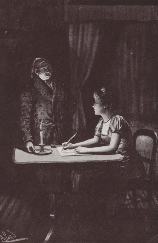 Vanity Fair için William Makepeace Thackeray (lito) çizimi by Harold Hume Piffard