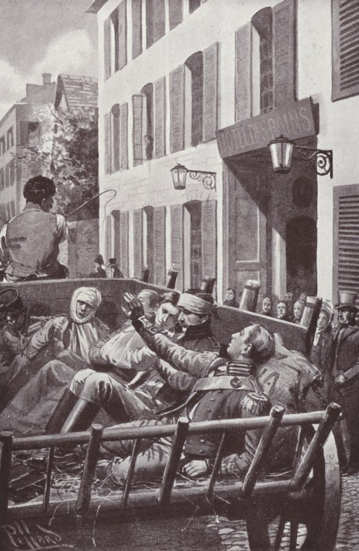 Vanity Fair için William Makepeace Thackeray (lito) çizimi by Harold Hume Piffard