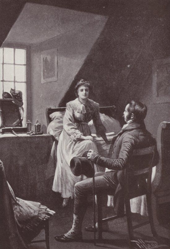 Vanity Fair için William Makepeace Thackeray (lito) çizimi by Harold Hume Piffard