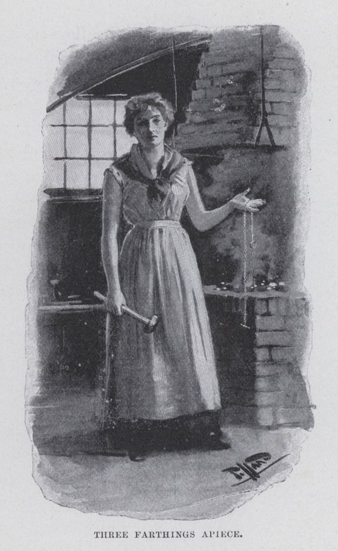 Her biri üç farthing (s/b fotoğraf) by Harold Hume Piffard