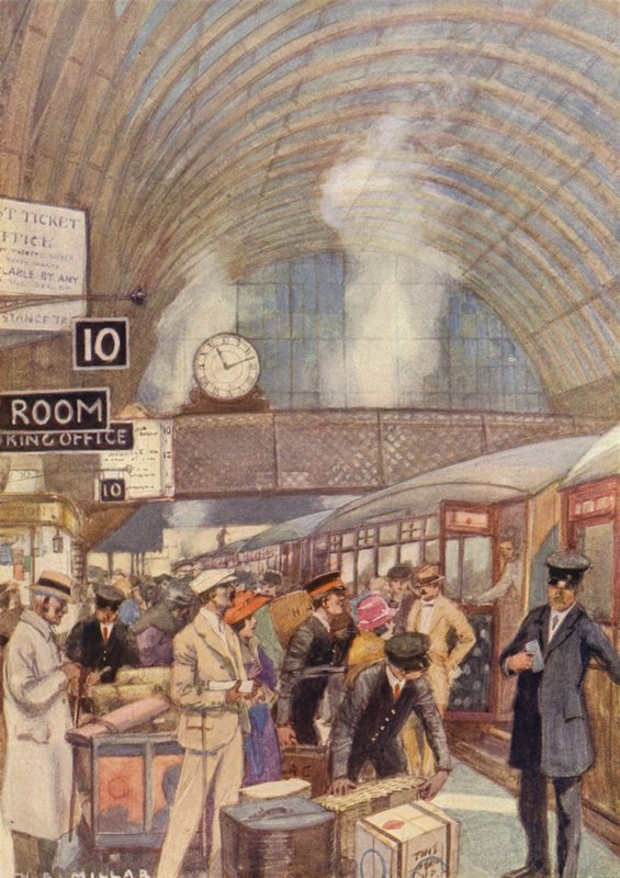 Kings Cross İstasyonu by Harold Robert Millar