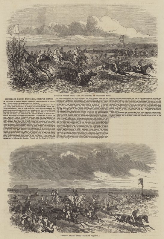 Liverpool Büyük Ulusal Çan Kovalamacası by Harrison William Weir