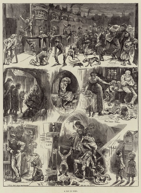 Kasabada Bir Gün by Harry Furniss