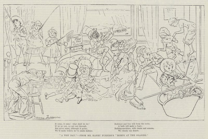 Islak Bir Gün by Harry Furniss