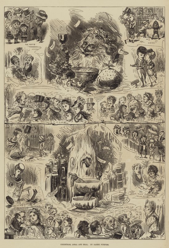 Noel, İdeal ve Gerçek by Harry Furniss