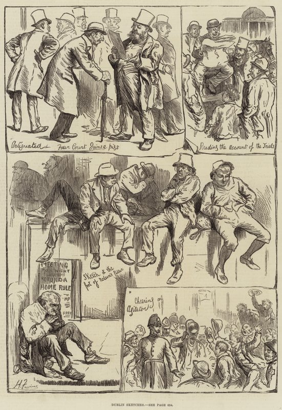 Dublin Eskizleri by Harry Furniss