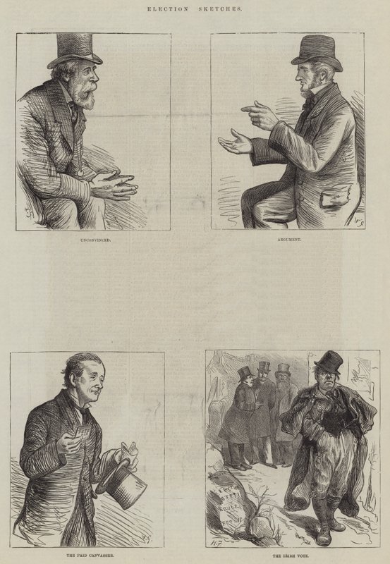 ಚುನಾವಣಾ ರೇಖಾಚಿತ್ರಗಳು ಟರ್ಕಿ by Harry Furniss