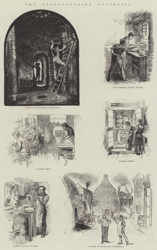Staffordshire Çömlekleri by Harry Furniss