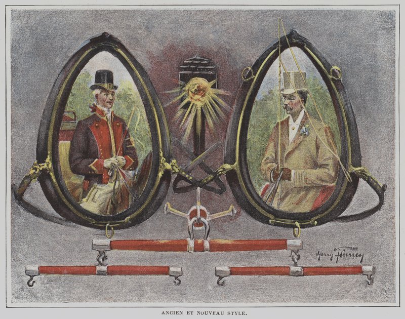 Eski ve Yeni Tarz (eski ve yeni antrenör sürücüleri) by Harry Finney
