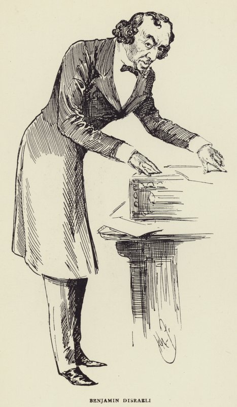 Benjamin disraeli by Harry Furniss