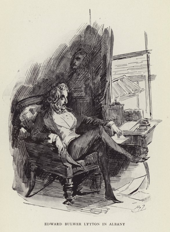Edward Bulwer Lytton, Albany