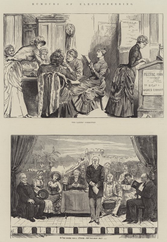 Seçim Mizahları by Harry Furniss