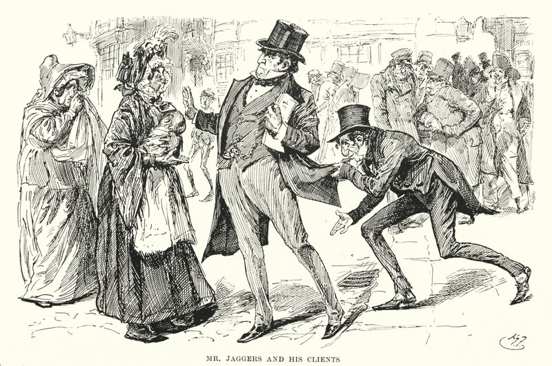 Charles Dickens tarafından Büyük Beklentiler için İllüstrasyon (lito) by Harry Furniss