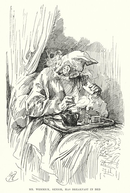 Charles Dickens tarafından Büyük Beklentiler için İllüstrasyon (lito) by Harry Furniss