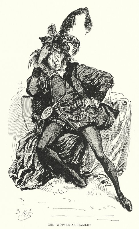 Charles Dickens tarafından Büyük Beklentiler için İllüstrasyon (lito) by Harry Furniss