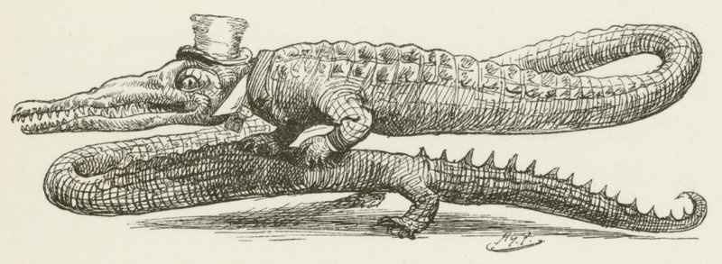 Lewis Carroll tarafından Sylvie ve Bruno için illüstrasyon by Harry Furniss