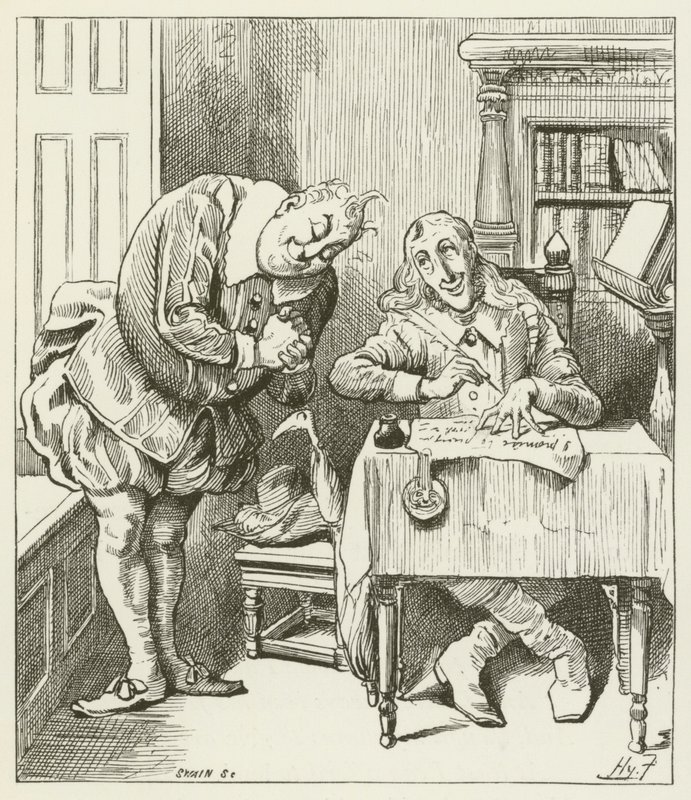 Lewis Carroll tarafından Sylvie ve Bruno için illüstrasyon by Harry Furniss