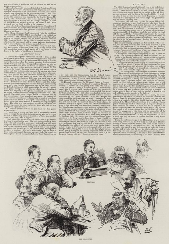 Parlamentoda Yaşam, Evdeki Yabancılar by Harry Furniss
