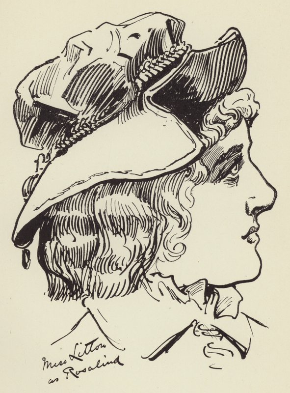 Bayan Litton Rosalind olarak by Harry Furniss