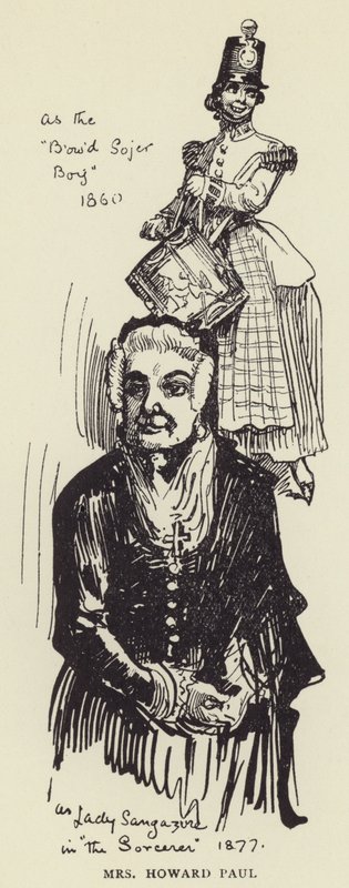 Bayan Howard Paul by Harry Furniss