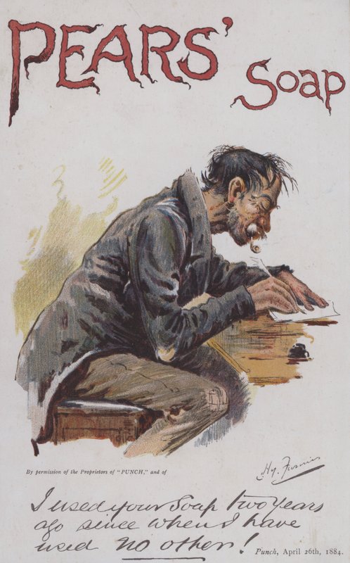 Armut Sabunu, Onay Mektubu (renkli taş) by Harry Furniss