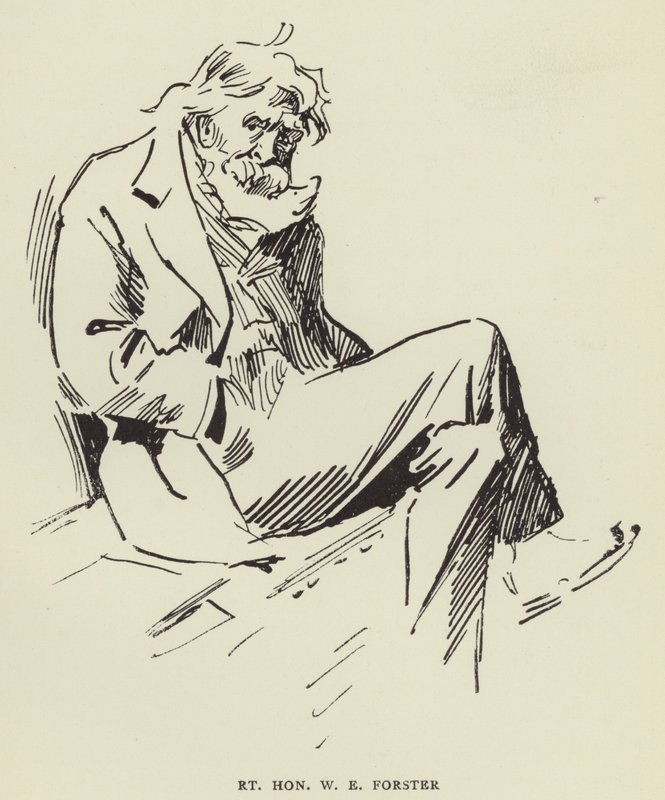 Çok Sayın WE Forster by Harry Furniss