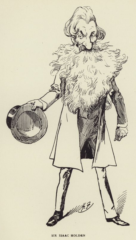 Sör Isaac Holden by Harry Furniss