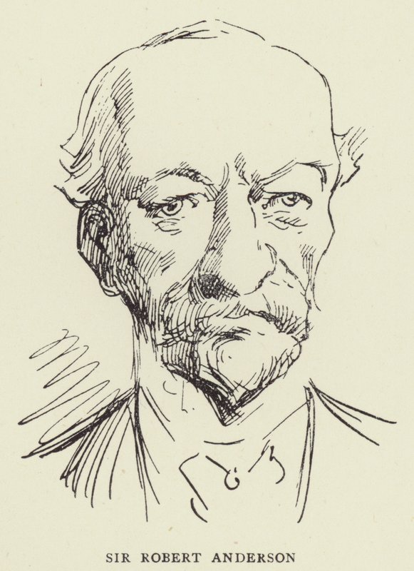 Sör Robert Anderson by Harry Furniss